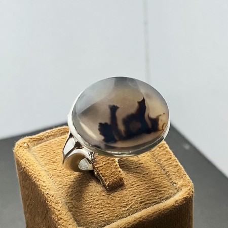   انگشتر شجر کلکسیونی با نقش طبیعی گرگ و شغال محصول