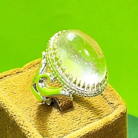   انگشتر درّ نجف رکاب نقره طرح یاعلی محصول